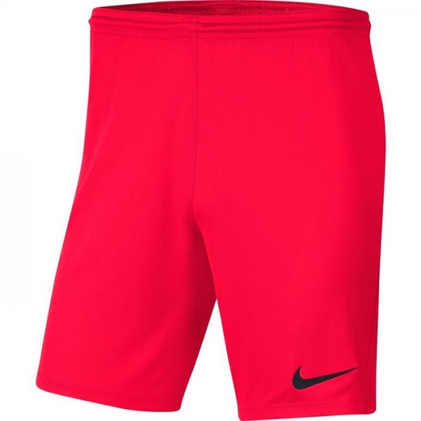 Nike Short Dri-FIT Park III Kinder - HABANERO RED/WHITE
