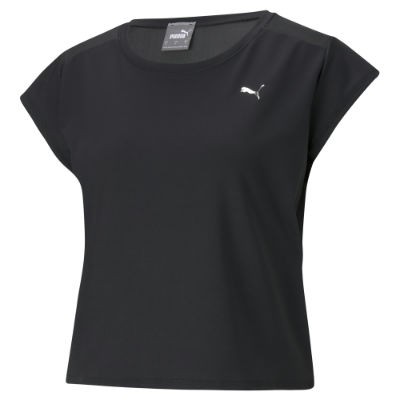 Puma UNTMD Damen Trainings-T-Shirt Damen - PUMA BLACK-NRGY RED-PUMA WHITE
