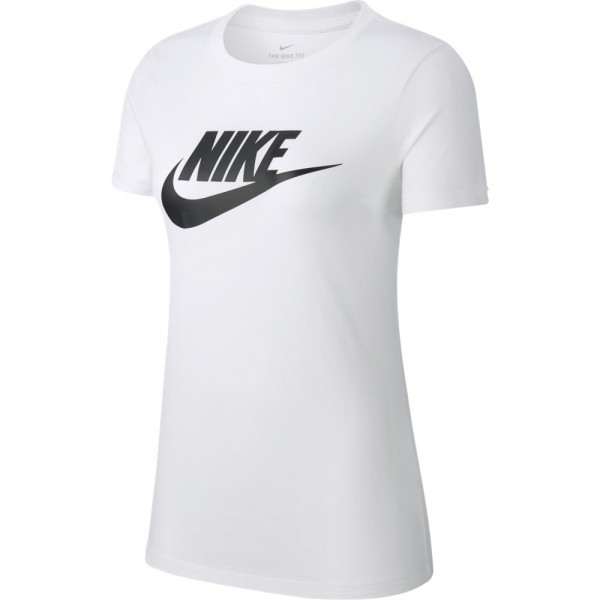 Nike T-Shirt Sportswear Damen - WHITE/CRIMSON TINT
