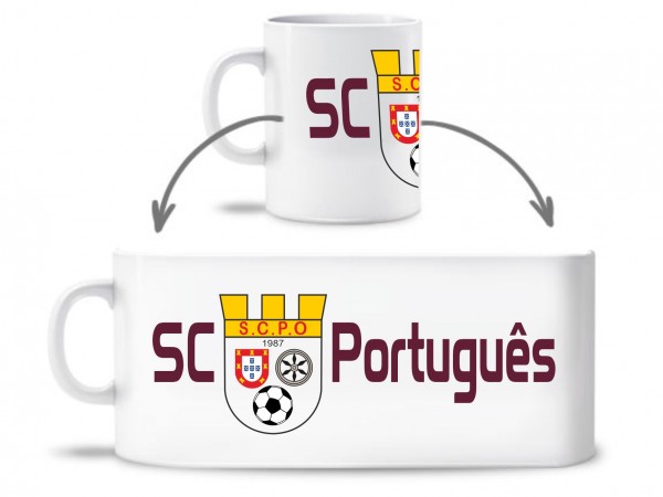 Keramiktasse SC Portugues