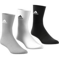 Adidas Cushioned Crew Socken, 3 Paar - CBLACK/FTWWHT/CBLACK,||