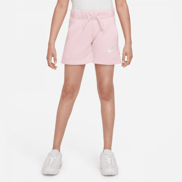 Nike Sportswear Shorts Mädchen - HYPR PUNCH/MTLC GLD CN-BLK-VLT,||