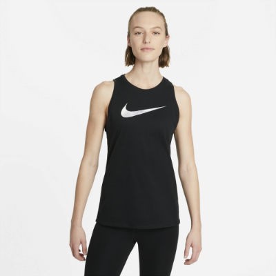 Nike Dri-FIT-Tanktop Damen - BLACK/WHITE