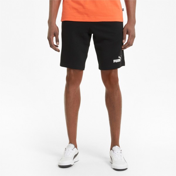 Puma Essentials Herren Shorts - PUMA BLACK-NRGY RED-PUMA WHITE,||