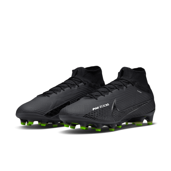 Nike Superfly 9 Elite AG-Pro - BLACK/WHITE-WOLF GREY,||