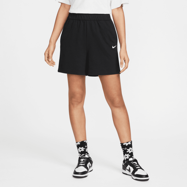 Nike Easy Short Damen - BLACK/WHITE,||