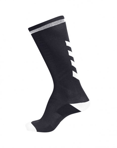 Hummel Elite Indoor Socken High - BLACK/WHITE,||