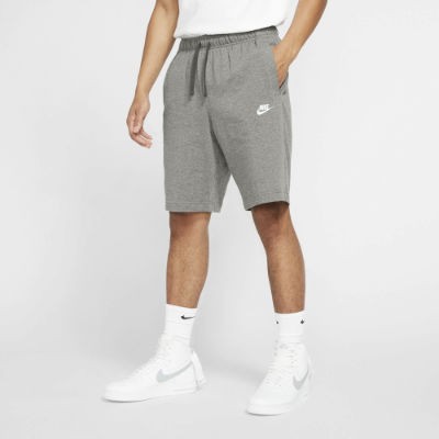 Nike Sportswear Club Shorts - DK GREY HEATHER/WHITE