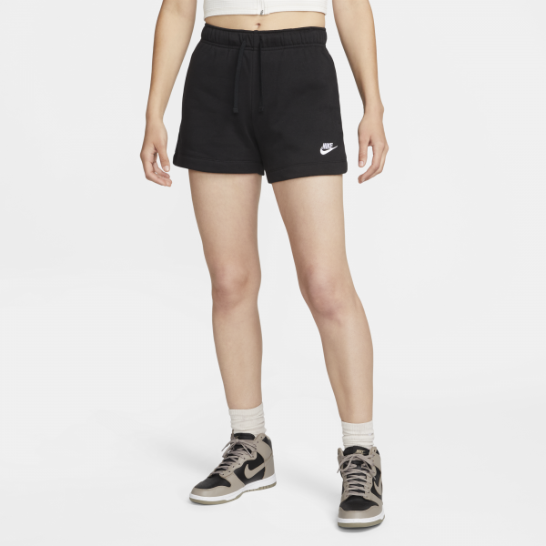 Nike Club Fleece-Shorts Damen - BLACK/WHITE,||