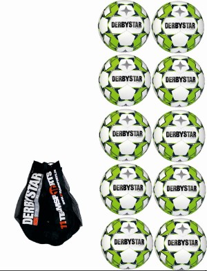 Ballpaket Derbystar Brillant TT Top-Trainingsball 10 Stück 