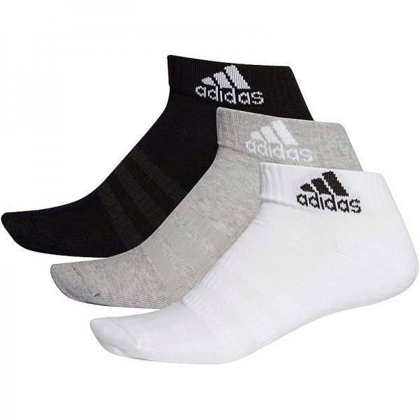 Adidas Cushioned Ankle Socken, 3 Paar - CBLACK/FTWWHT/CBLACK,||